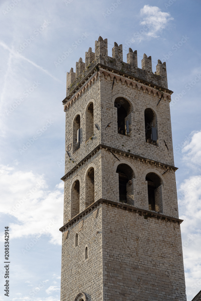 Obraz premium Architectural details from Assisi, Italy, the city of St. Francis