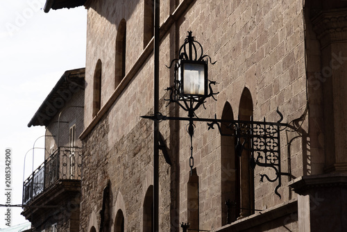 Architectural details from Assisi, Italy, the city of St. Francis