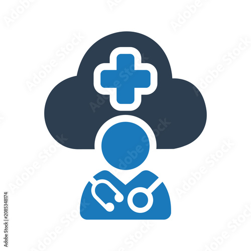 Fotografie Cloud heath icon