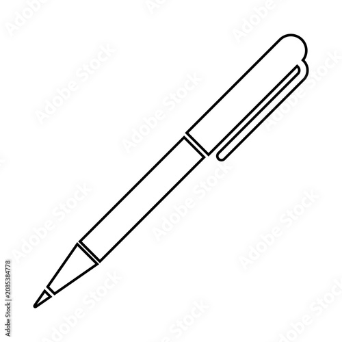 Outline Pen Icon