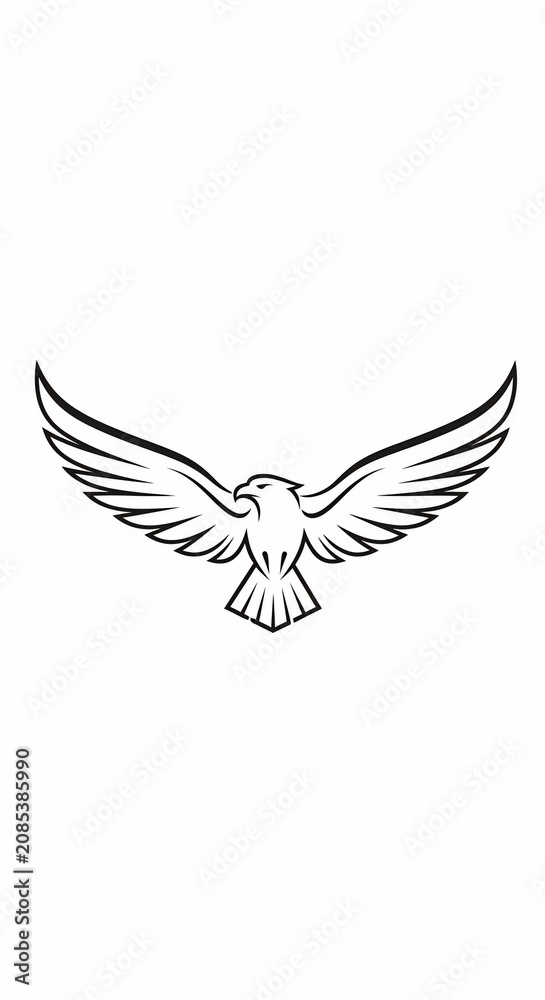 Fototapeta premium Ascension of the Winged Sovereign