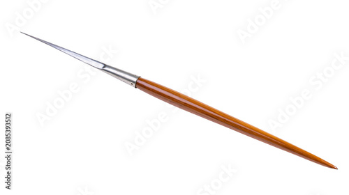 Tableau sur toile Fine tip detail brush with wooden handle