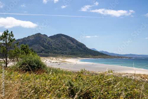 Konstfotografi Praia de Louro (Area Maior) in Muros, A Coruña, Galicia, Spain