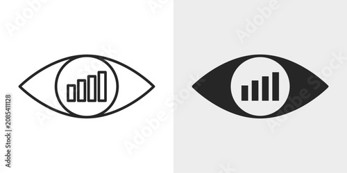 Business Vision Icon represents strategic planning and long-term business goals.