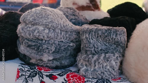 Traditional Moldovan and Romanian Astrakhan Fur Hats