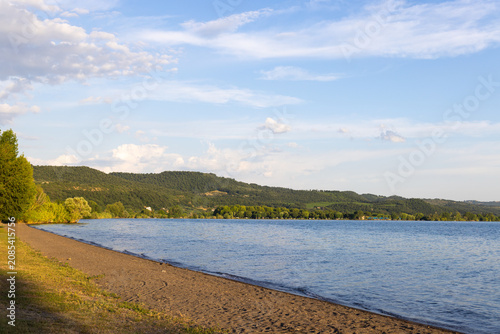 A view of Lake Bolsena, Umbria, Italy