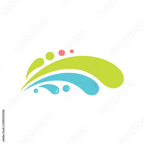 Organic Farm Field Logo