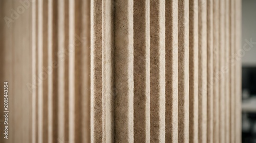 Acoustic wall panel texture showcasing modern professional aesthetic professional photography