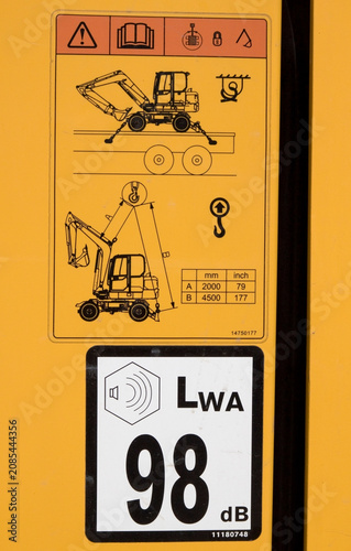 Sicherheitshinweise Baumaschine