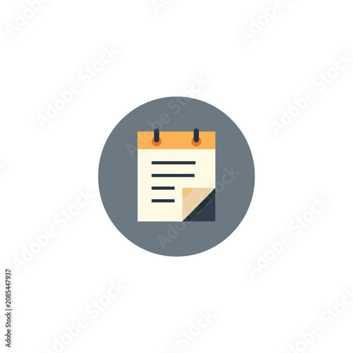 Accounting Checklist Calendar Badge Icon