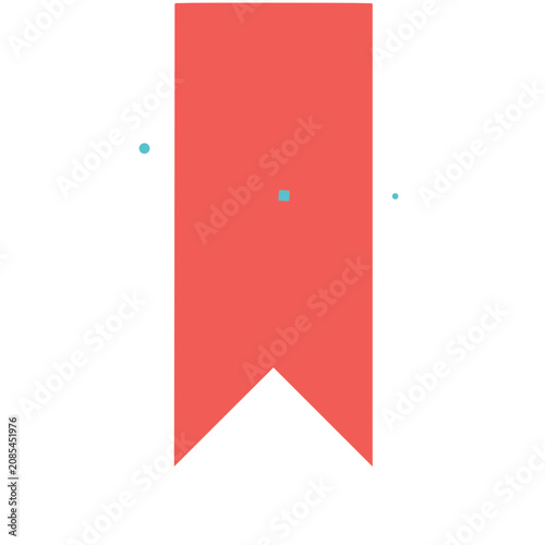 Bookmark Ribbon Label
