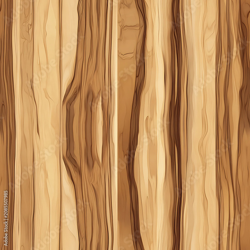 Minimal seamless wooden texture background, repeating natural wood pattern for modern design, fabric, and digital use.