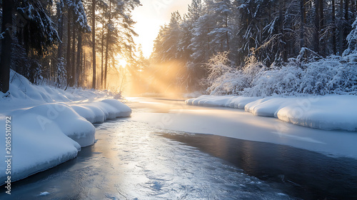 A beautiful natural landscape.