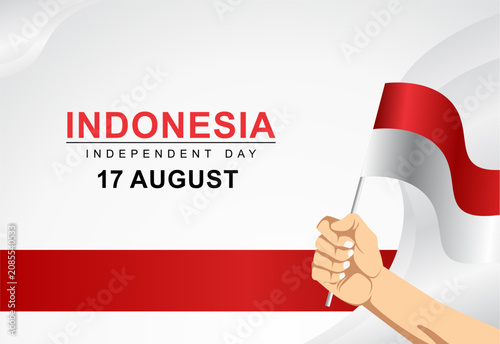 Indonesian Independence Day Celebration Banner Template