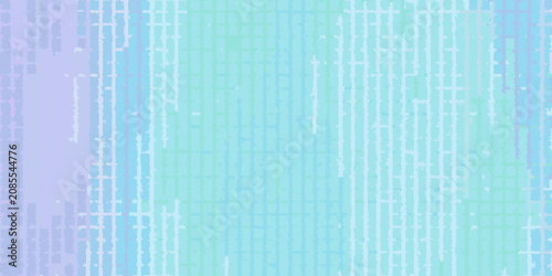 Obraz na plátně Lavender and mint gradient grid pattern soft pastel coloration