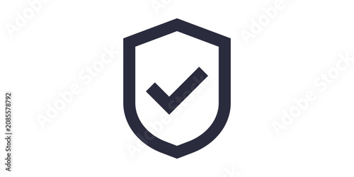 Photos Shield Vector Icon