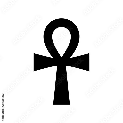 Photos Ankh icon representing life, immortality, and spiritual wisdom in ancient Egyptian culture