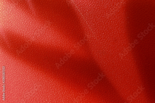 Tableau sur toile Abstract vivid red textured background featuring soft vertical gradient stripes and a fine granulated surface pattern, ideal for commercial microstock design backdrops