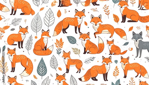 Orange and white patterned fabric background.