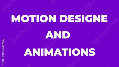 Animation and Motion Design