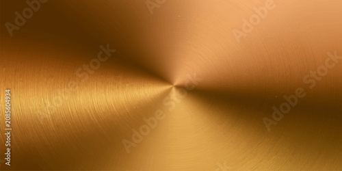 Canvastavla Abstract Brushed Gold Metal Texture Background with Shiny Metallic Steel Surface