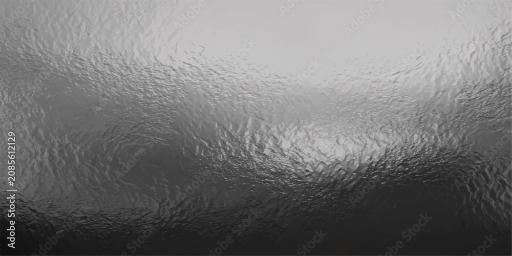 Naklejka premium Abstract Water Drops on Black Glass Surface with Rain Texture Wet Window Background and Liquid Bubble Pattern