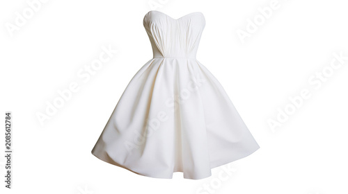Konstfotografi Strapless sweetheart neckline full skirt dress