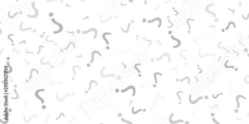 Fotografie Question mark seamless pattern