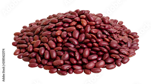 Fotografie Pile of red kidney beans
