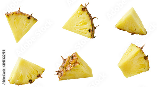 Photos Pineapple Chunks with Spiky Rind