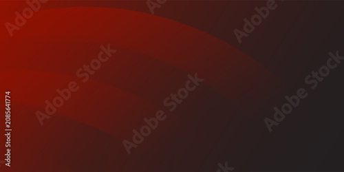 Red studio background. Abstract limbo podium studio room. Dark red gradient wall floor and spotlight scene. Showcase, promotion display. Vector stage mockup illustration