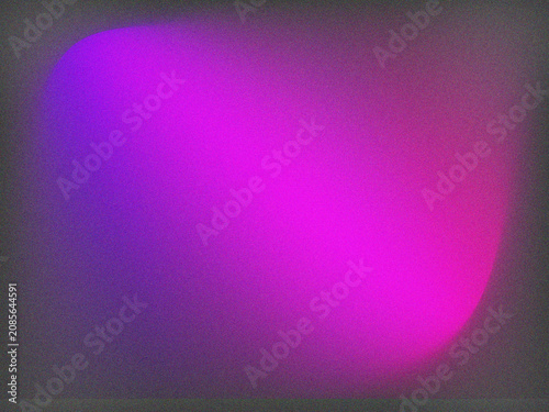Abstract Grainy Gradient Texture in Neon Purple and Magenta Stock Photo