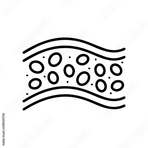 Blood Vessel Icon