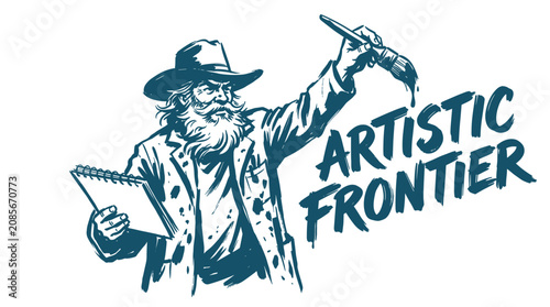 Bild auf Leinwand Artistic Frontier