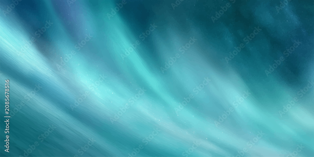 Foto Abstract Blue Silk Wave Background with Smooth Flowing Satin Texture, Soft Light