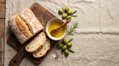 Bread and Olive Oil.