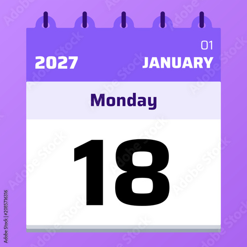 Foto January 18, 2027