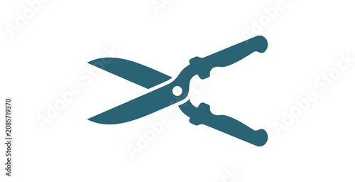 Photos Garden Shears Vector Icon