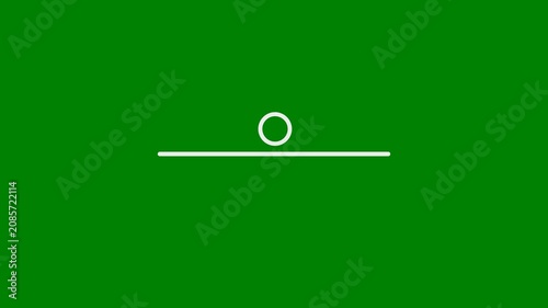 Bridge, Integration, Crossing, Bridging the Gap, Gap Crossing, Concept - Minimal Flat Design Motion Graphics Clip, Green Screen, 7.5% Gray