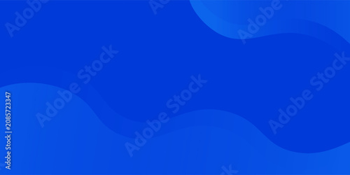 Abstract blue wave background with soft gradient curves. Modern corporate liquid fluid shapes template for business presentation, website header, dynamic tech banner, and digital wallpaper.