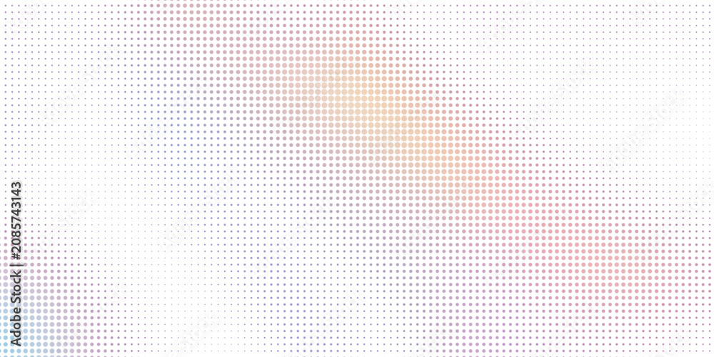 Fototapeta premium Halftone Light Textures. Vector ilustration. Modern