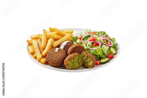 Falafel Teller, Falafel Plate