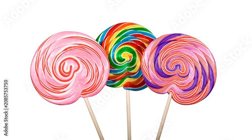 Fotografie lollipops, lollipop, colorful lollipops, candy, sweet candy, lollipops png, loll