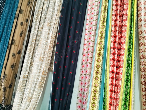 Beautiful fabric colors and design