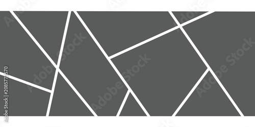 Photo collage template. Mood board grid. Square picture frame. Photography album layout. Vector illustration .EPs 10 .