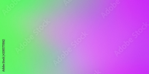 Vibrant Gradient Transition from Green to Pink with Fine Grain abstract background