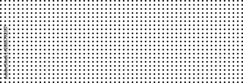 Canvastavla Small Black Dots Geometric Grid Pattern Simple Abstract Monochrome Background