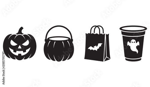 Halloween Icons Set