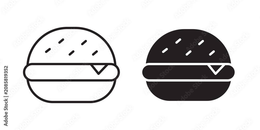 Fototapeta premium Hamburger icon