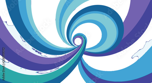Dynamic abstract blue and purple swirl background with flowing curves, creating a vibrant and modern design.